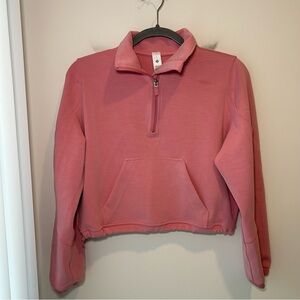 Lululemon Brushed Softstreme Half Zip Pink Size 2